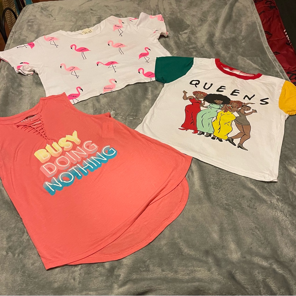 3 Short Sleeve Shirts